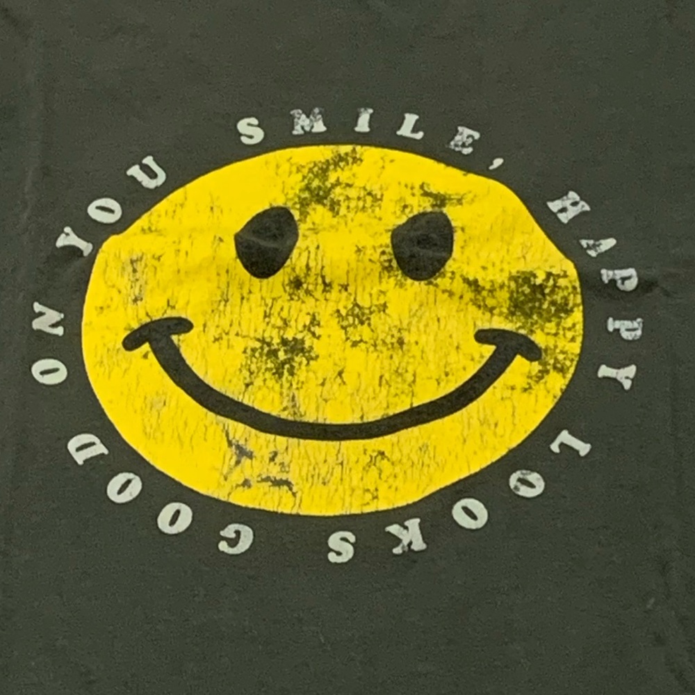 Sweet Claire- Smile, Happy Looks Good On You Tee